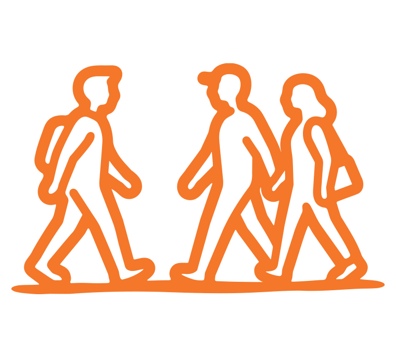 MidTown_Icon_Orange_Pedestrian