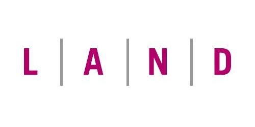 Land studio logo